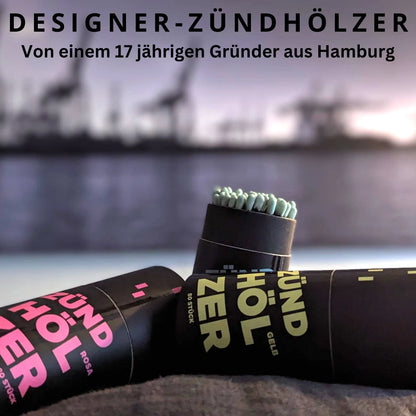 Designer-Zündhölzer 3er-Set gemischt