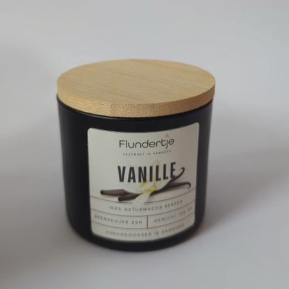 Vanillekerze von Flundertje im Glas